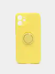 Желтый чехол с кольцом для iPhone 12 Pro, 12, 12 mini, 11, XR