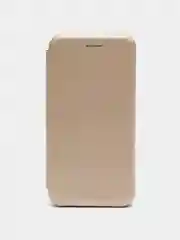 Золотой чехол книжка Xiaomi Redmi Note 8