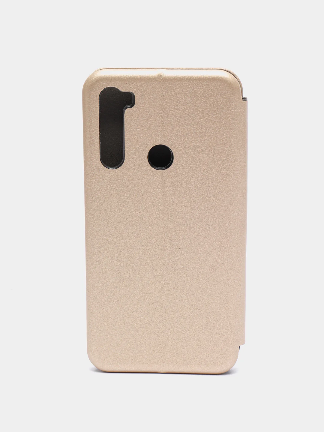 Золотой чехол книжка Xiaomi Redmi Note 8