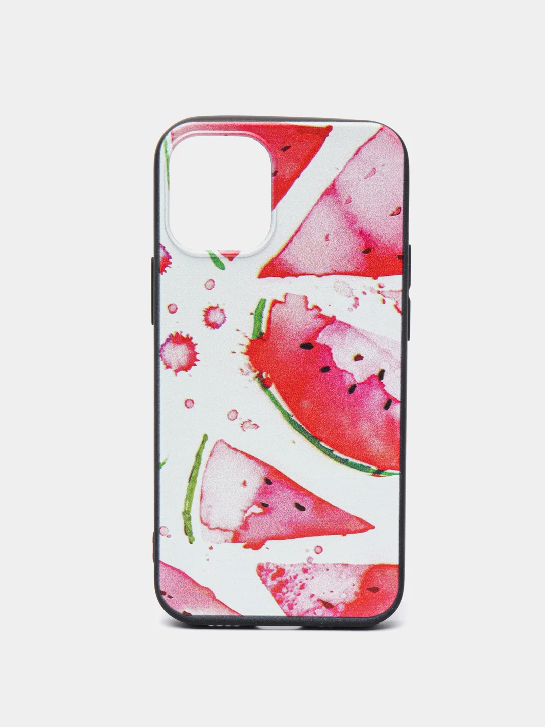 Белый чехол с цветным принтом картинки iPhone 5S/SE/6/6S/7/8/Plus/X/XS/XR/11/12/Mini/Pro/Max