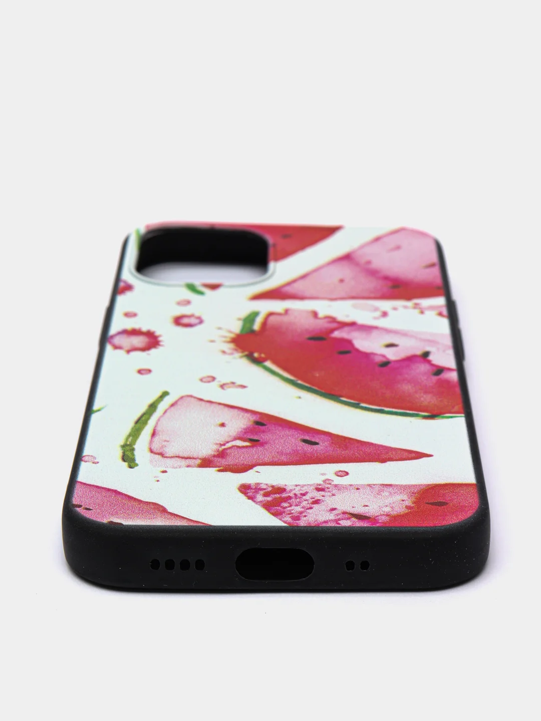 Белый чехол с цветным принтом картинки iPhone 5S/SE/6/6S/7/8/Plus/X/XS/XR/11/12/Mini/Pro/Max