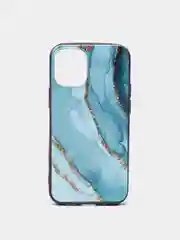 Белый чехол с цветным принтом картинки iPhone 5S/SE/6/6S/7/8/Plus/X/XS/XR/11/12/Mini/Pro/Max
