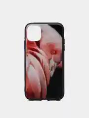 Коралловый яркий чехол, цветные принты-картинки iPhone 5S/SE/6/6S/7/8/Plus/X/XS/XR/11/12/Mini/Pro/Max