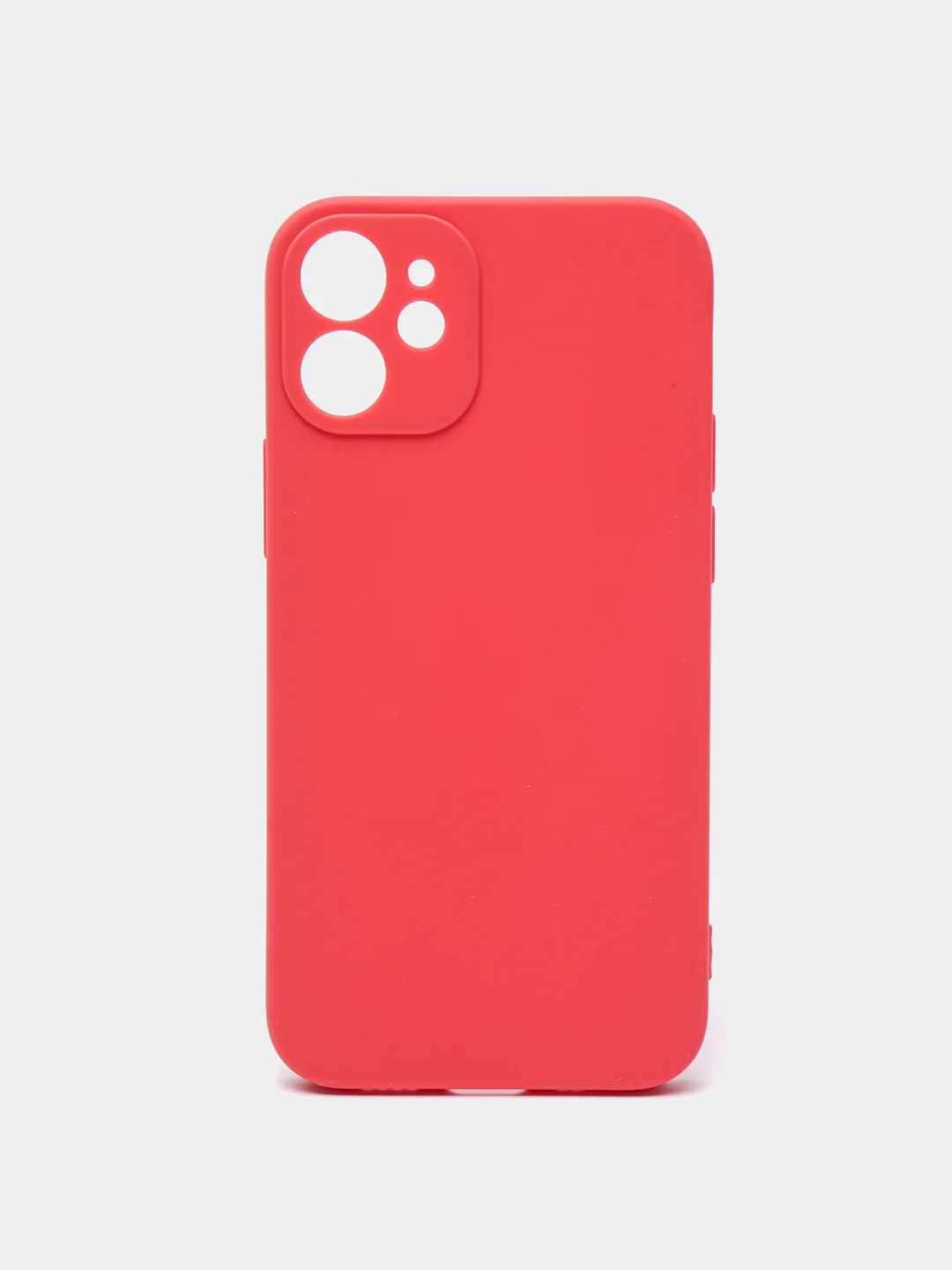 Красный чехол силиконовый для iPhone 11/11 Pro/11 Pro Max,12 Mini, 12 / 12 Pro, 12 Pro Max