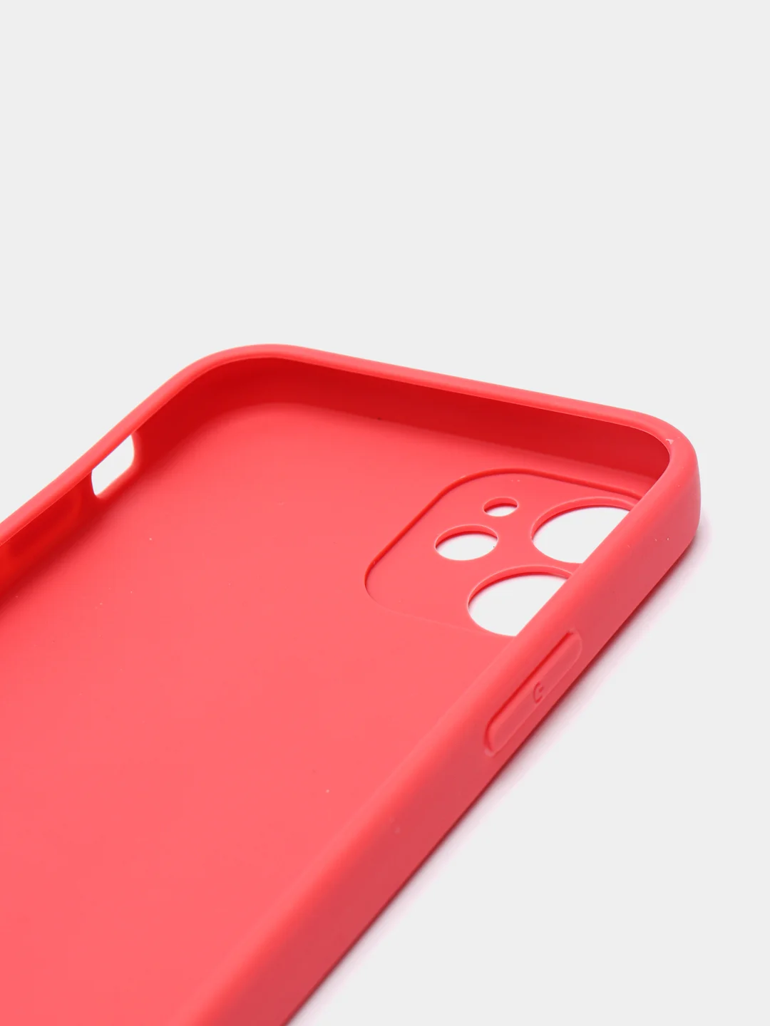 Красный чехол силиконовый для iPhone 11/11 Pro/11 Pro Max,12 Mini, 12 / 12 Pro, 12 Pro Max