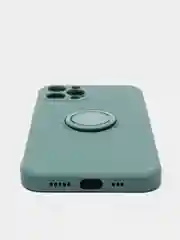 Зелёный хаки чехол с кольцом для iPhone 12 Pro, 12, 12 mini, 11, XR
