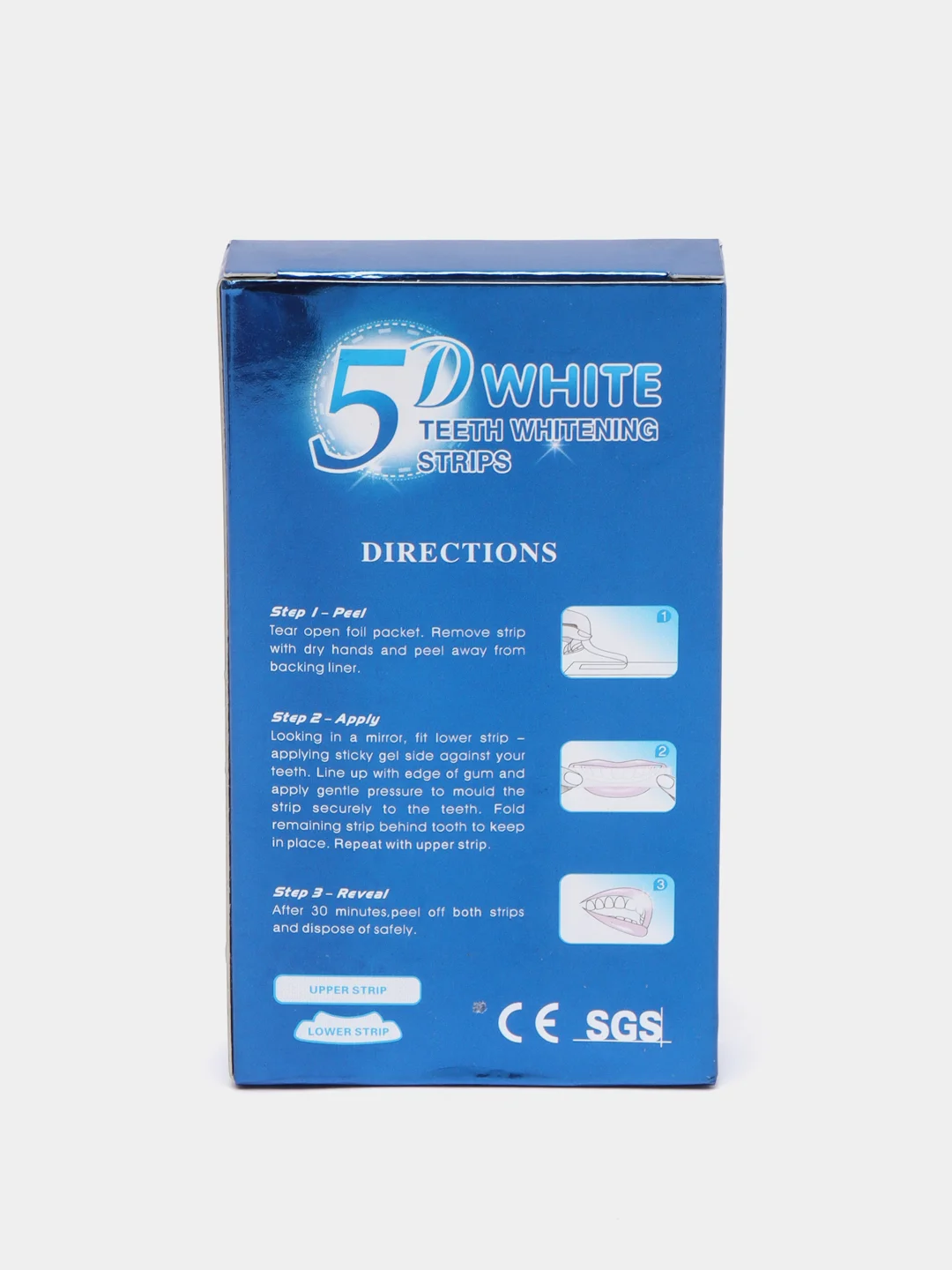 Отбеливающие полоски для зубов 5D White , полоски для отбеливания ,для зубов и их красоты
