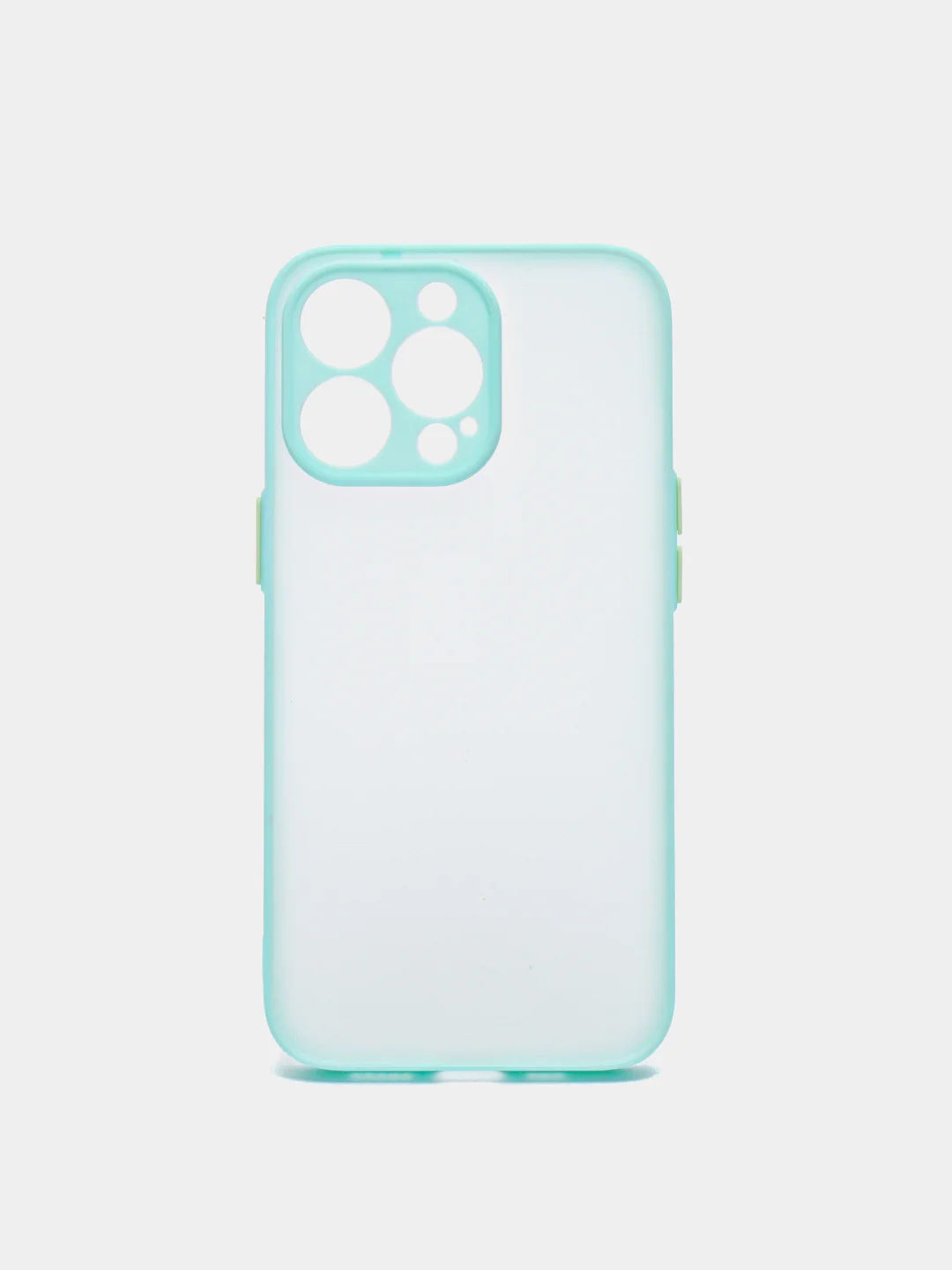 Бирюзовый матовый силиконовый чехол для iPhone 13, 13 Pro, XR, 11, 11 Pro, 7/8, 12 mini, 12, 12 Pro