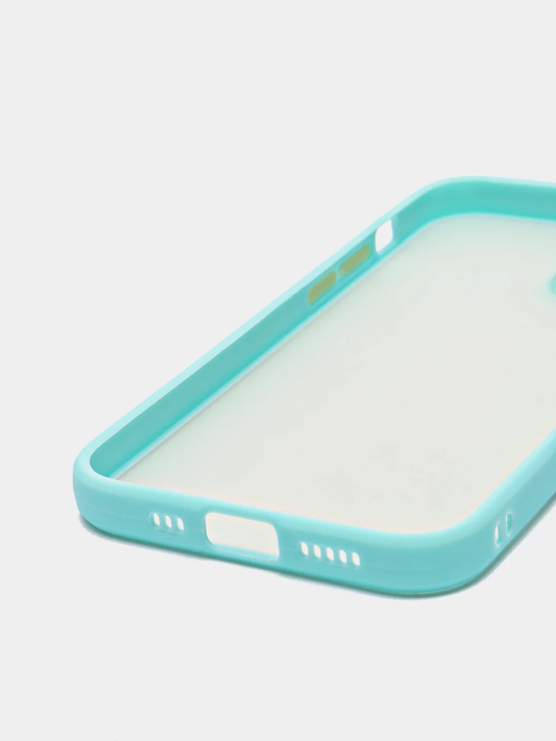 Бирюзовый матовый силиконовый чехол для iPhone 13, 13 Pro, XR, 11, 11 Pro, 7/8, 12 mini, 12, 12 Pro