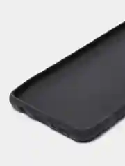 Чехол для Samsung Galaxy A41 (A415), матовый, с глянцевым ободком