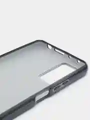 Угольный чехол блестящий Xiaomi Redmi Note 11 Pro 4G накладка с блёстками