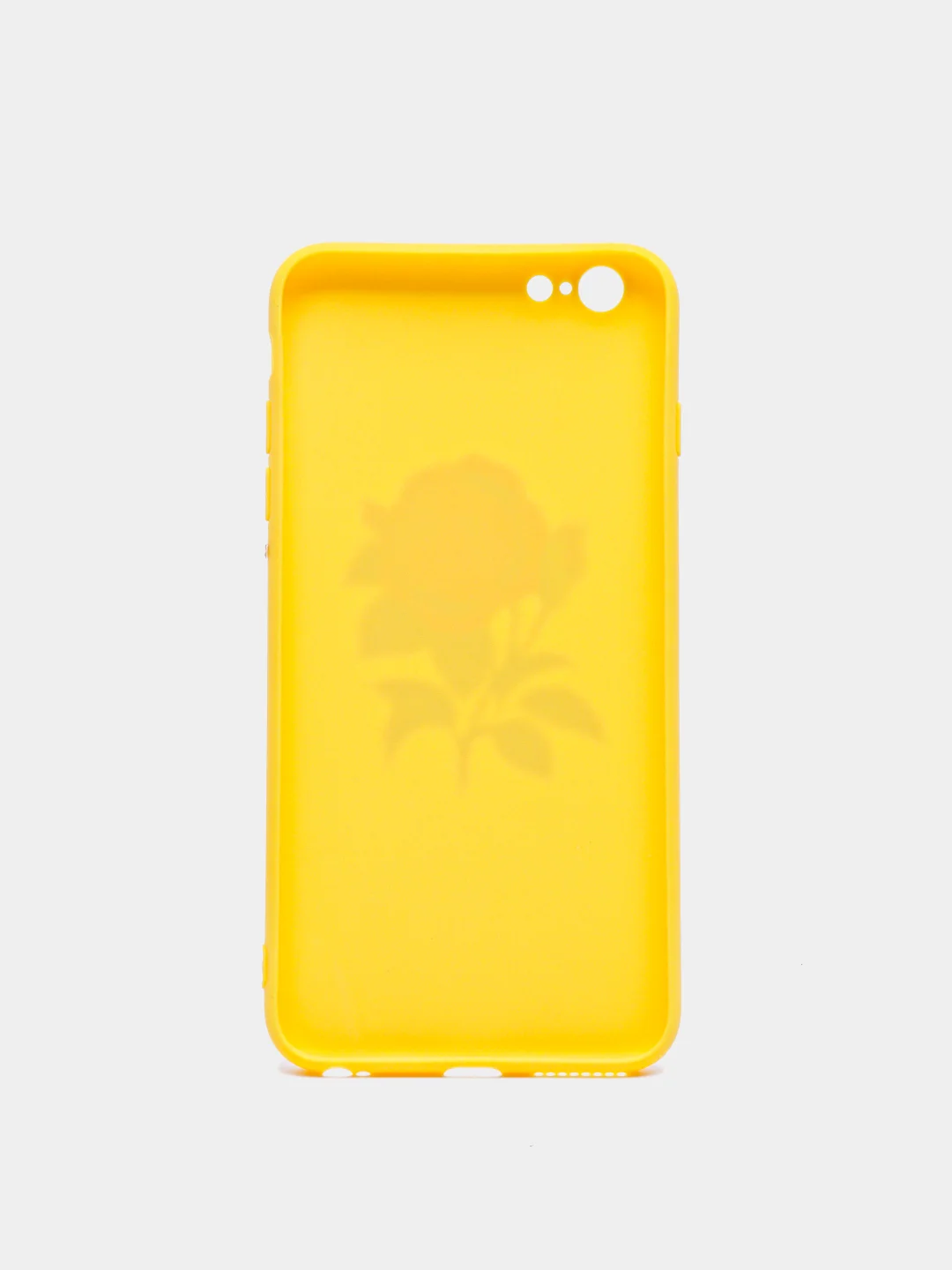 Желтый чехол с розой, чехол для iPhone 6+, 6s+, 7+, 8+, X, XS, XS max