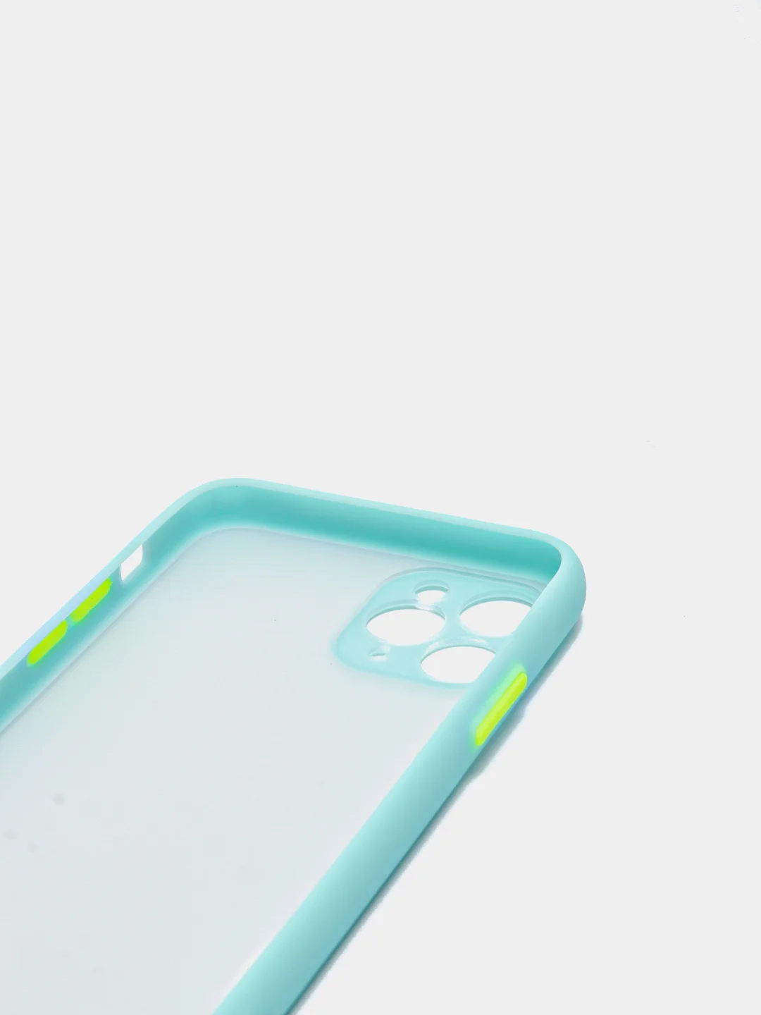 Бирюзовый чехол защитный матовый, жесткий, для iPhone Айфон XS Max / 11 / 11 Pro / 11 Pro Max / 12