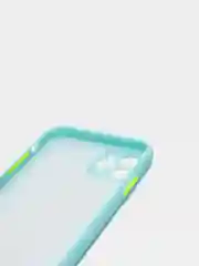 Бирюзовый чехол защитный матовый, жесткий, для iPhone Айфон XS Max / 11 / 11 Pro / 11 Pro Max / 12