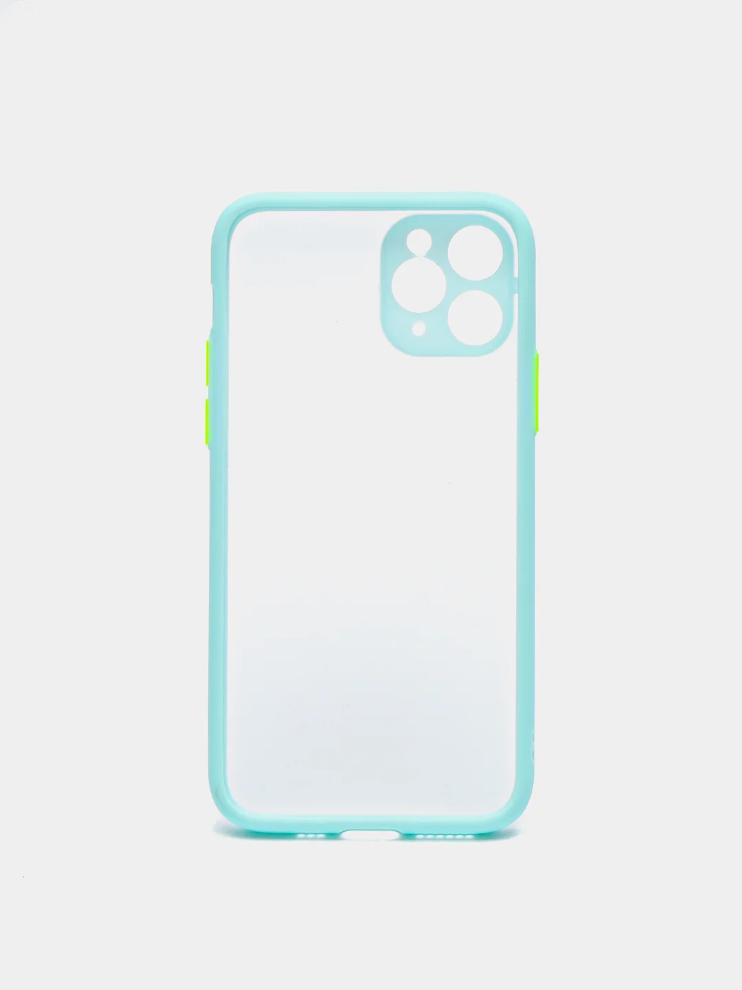 Бирюзовый чехол защитный матовый, жесткий, для iPhone Айфон XS Max / 11 / 11 Pro / 11 Pro Max / 12