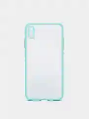 Бирюзовый чехол защитный матовый, жесткий, для iPhone Айфон XS Max / 11 / 11 Pro / 11 Pro Max / 12
