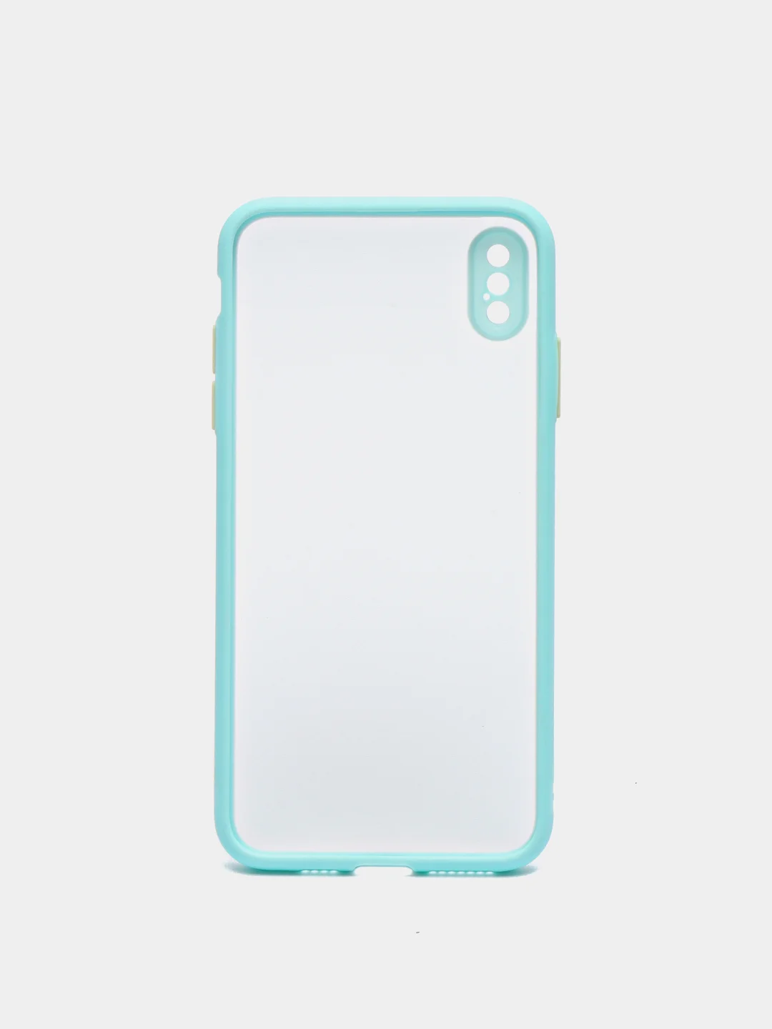 Бирюзовый чехол защитный матовый, жесткий, для iPhone Айфон XS Max / 11 / 11 Pro / 11 Pro Max / 12