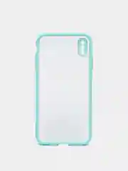 Бирюзовый чехол защитный матовый, жесткий, для iPhone Айфон XS Max / 11 / 11 Pro / 11 Pro Max / 12