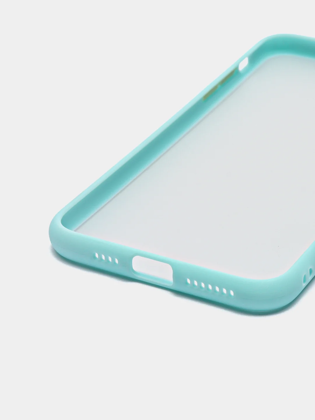 Бирюзовый чехол защитный матовый, жесткий, для iPhone Айфон XS Max / 11 / 11 Pro / 11 Pro Max / 12
