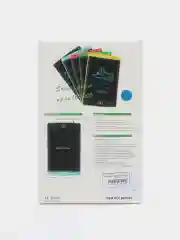 Синий планшет графический для рисования LCD со стилусом