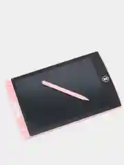 Розовый планшет графический для рисования LCD со стилусом