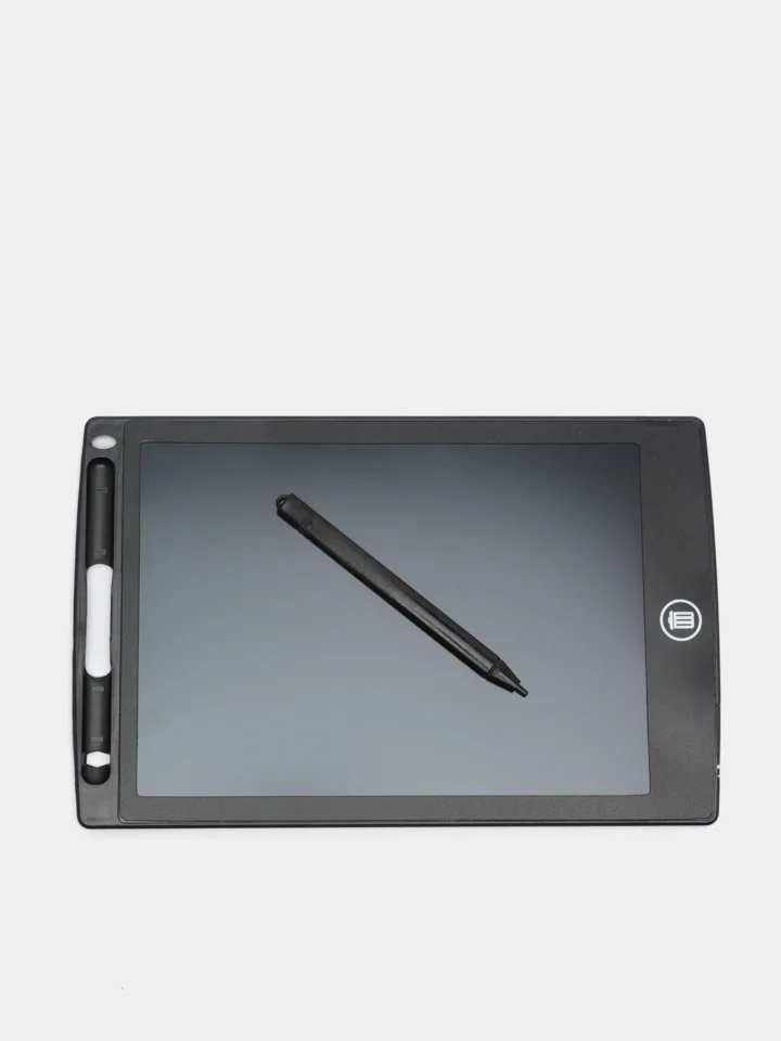 Черный планшет графический для рисования LCD со стилусом