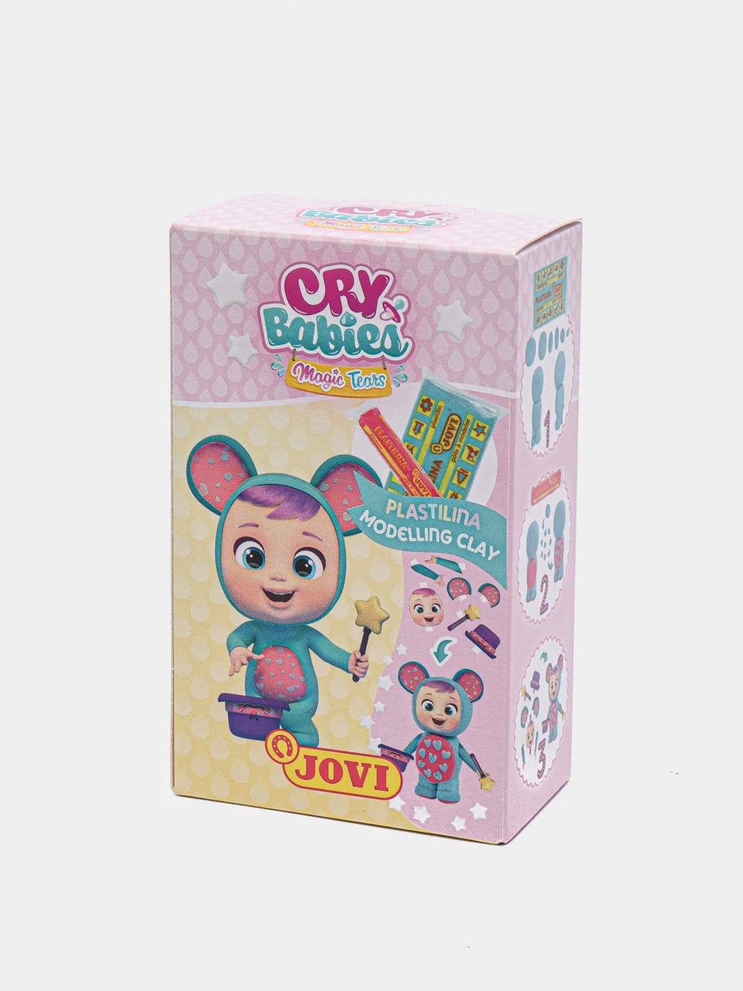 Бирюзовый набор для создания куклы из пластилина Cry Babies JOVI, (Coney, Lady, Dotty, Lala)
