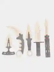 Деревянные ножи из CS:GO: керамбит, бабочка, кунай, штык нож М9, тычок