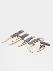 Деревянные ножи из CS:GO: керамбит, бабочка, кунай, штык нож М9, тычок