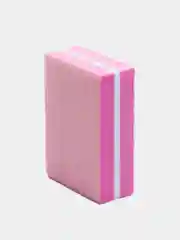 Розовый баф мини для ногтей, 100/180 грит