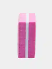 Розовый баф мини для ногтей, 100/180 грит