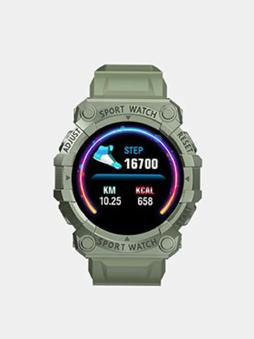 Приглушённый хаки умные смарт часы Smart Watch Seiko, фитнес-трекер, спортивный фитнес браслет