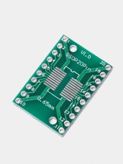 6 штук SOIC-20 / SSOP-20 Плата макетная Переходник SOIC/SSOP на DIP