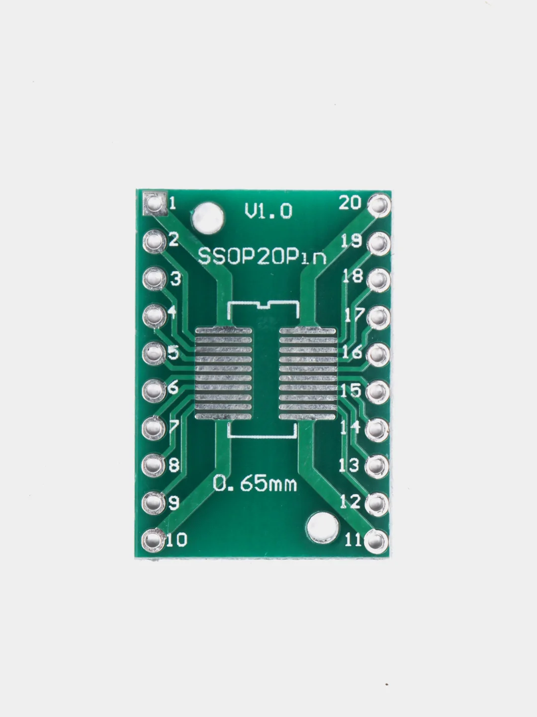 6 штук SOIC-20 / SSOP-20 Плата макетная Переходник SOIC/SSOP на DIP