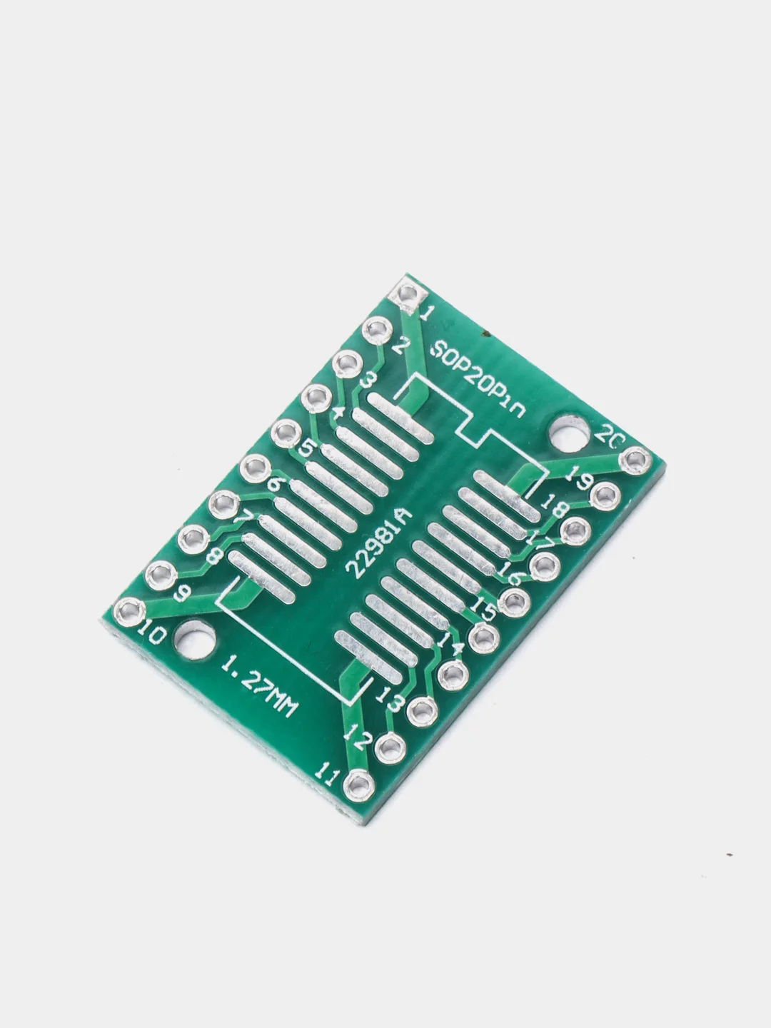 6 штук SOIC-20 / SSOP-20 Плата макетная Переходник SOIC/SSOP на DIP