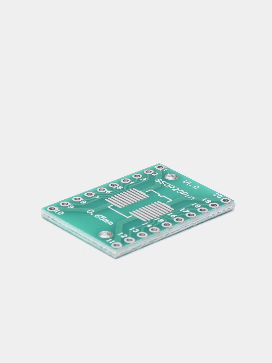 6 штук SOIC-20 / SSOP-20 Плата макетная Переходник SOIC/SSOP на DIP
