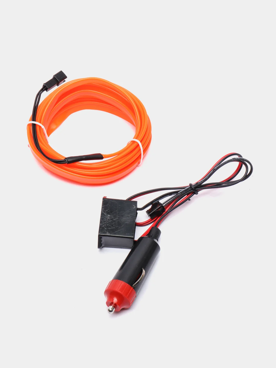 Оранжевый неоновая лента для авто EL wire 3m