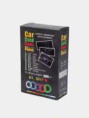 Оранжевый неоновая лента для авто EL wire 3m