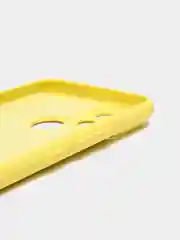 Желтый чехол Silicone Cover для REALME C21Y, силиконовый