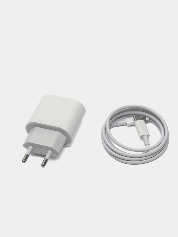 Зарядное устройство для iPhone, блок Type-C, PD, 20W и кабель Type-C/Lightning