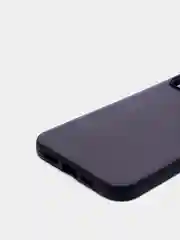 Черный чехол IPhone 11 / 11ProMax / 12 / 12ProMax / X / XS / XS Max силиконовый, имитация кожи