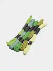 Оливковый нитки мулине Bestex, набор 5 штук, 8 м