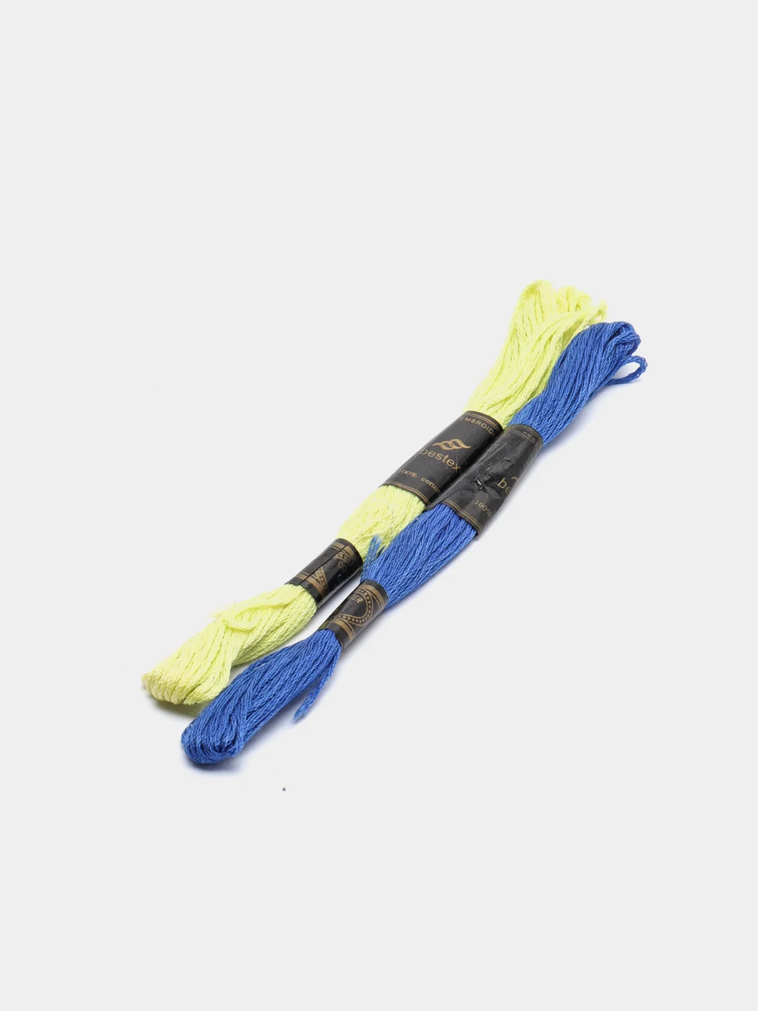 Фиолетовый нитки мулине Bestex, набор 5 штук, 8 м