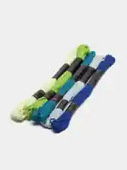Салатовый нитки мулине Bestex, набор 5 штук, 8 м