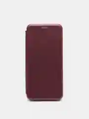Бордовый чехол книжка для Huawei Honor X8