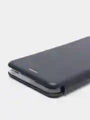 Темно-синий чехол книжка для Huawei Honor X8