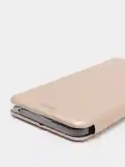 Золотой чехол книжка для Huawei Honor X8