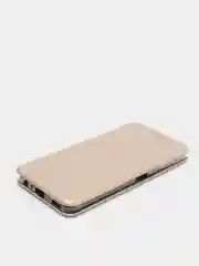 Золотой чехол книжка для Huawei Honor X8
