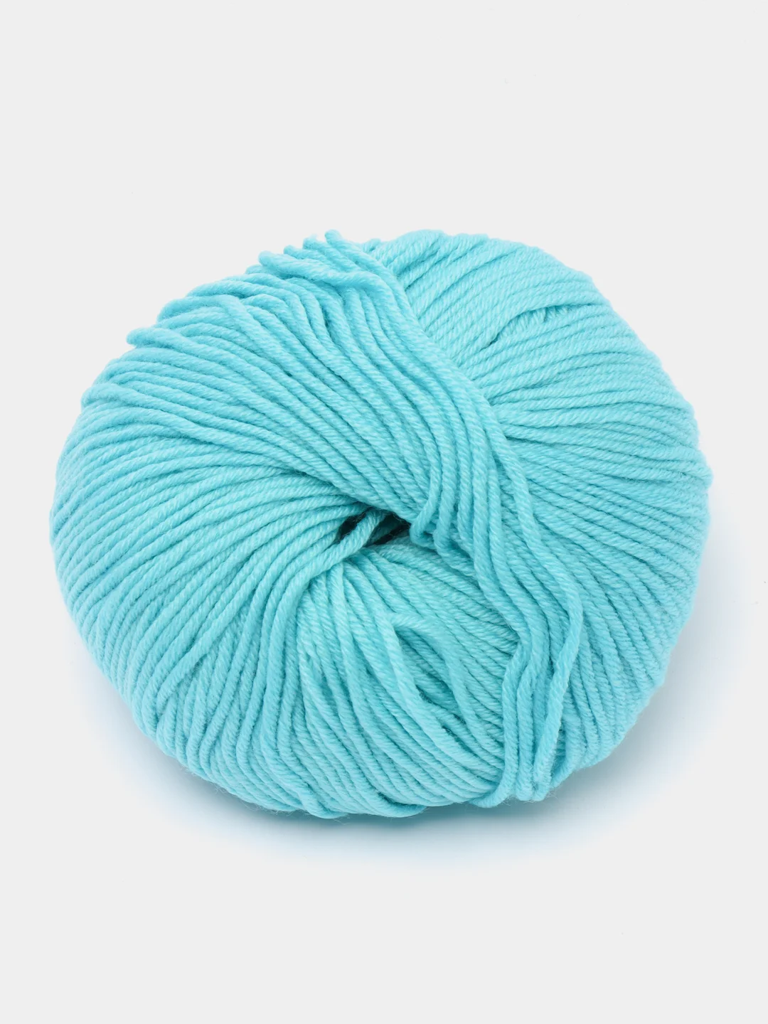 Бирюзовый пряжа Gazzal Wool 115, мериносовая шерсть, 50г/115м