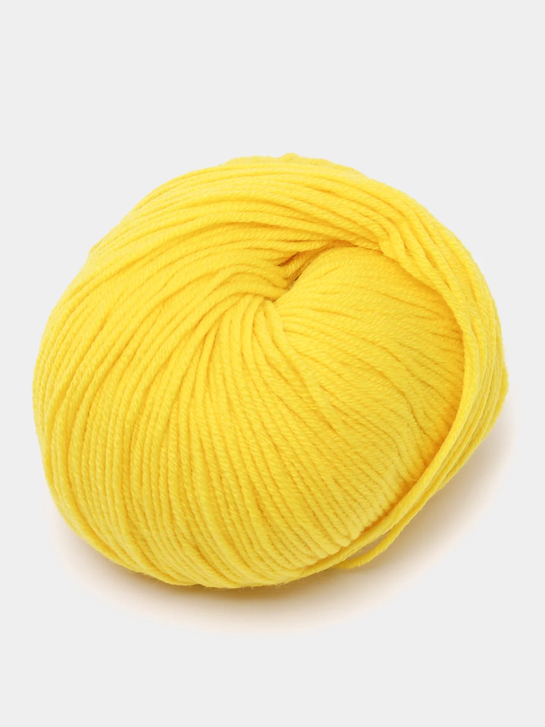 Желтый пряжа Gazzal Wool 115, мериносовая шерсть, 50г/115м